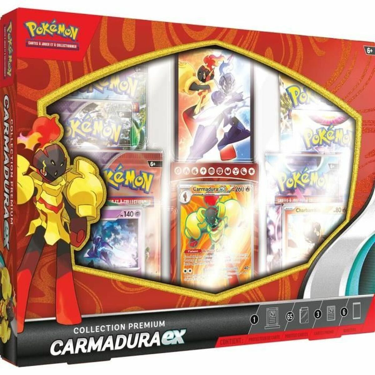Pakke med klistermærker Pokémon (FR)