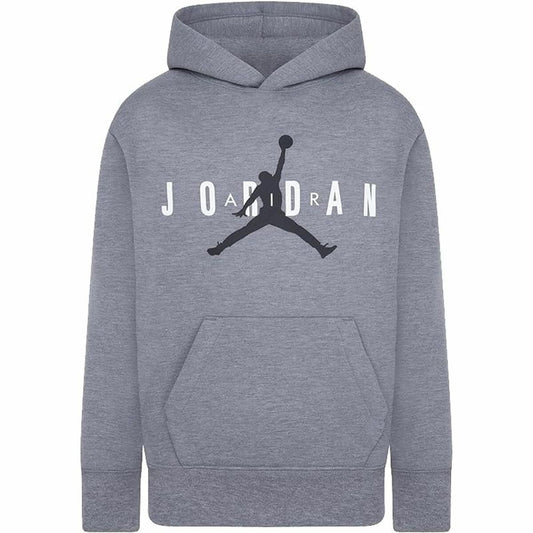 Hættetrøje til Børn Jordan Jordan Jumpman Sustainable Grå