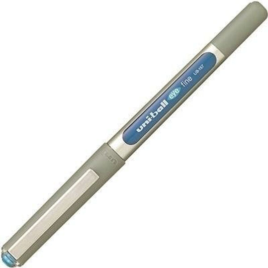 Pen med flydende blæk Uni-Ball Rollerball Eye Fine UB-157 Blå 0,7 mm (12 Dele)