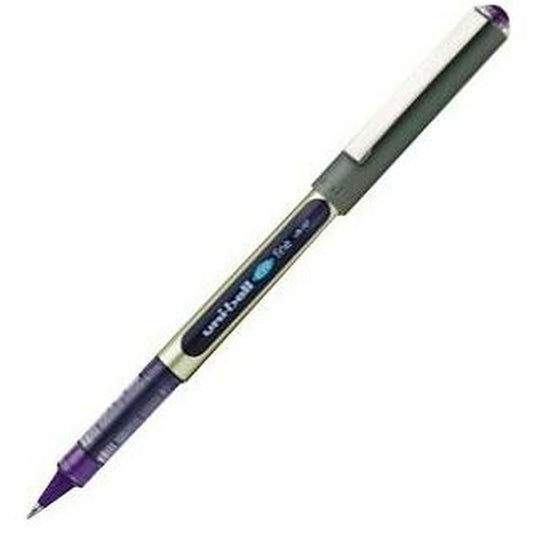 Pen med flydende blæk Uni-Ball Rollerball Eye Fine UB-157 Violet 0,7 mm (12 Dele)