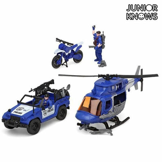 Legetøjssæt med køretøjer Junior Knows 6101 (4 pcs)