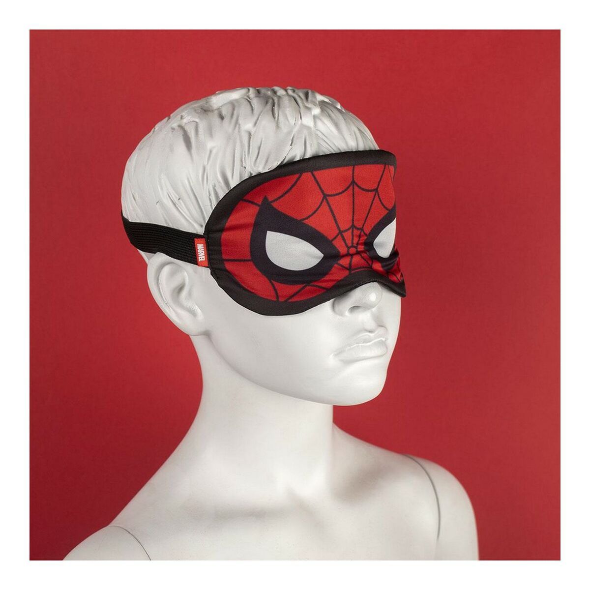 Blødt Bind for Øjnene Tvillingepakke Spiderman Rød