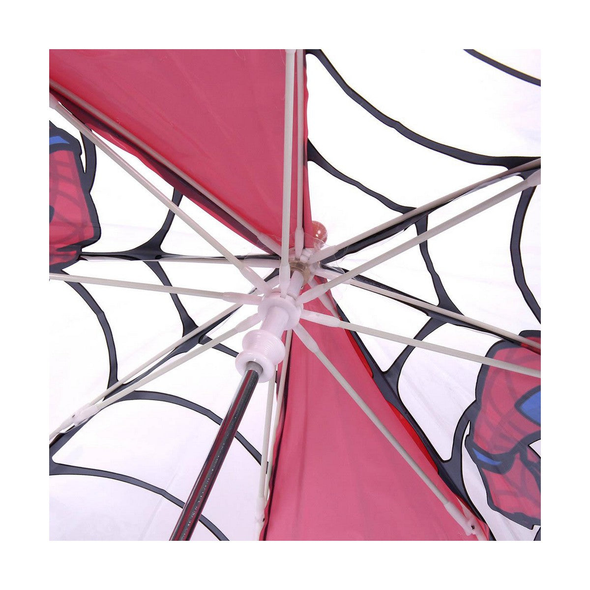 Paraply Spiderman 45 cm Rød