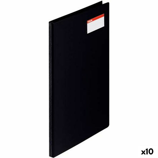 Folder Esselte Sort PVC A4 (10 enheder)