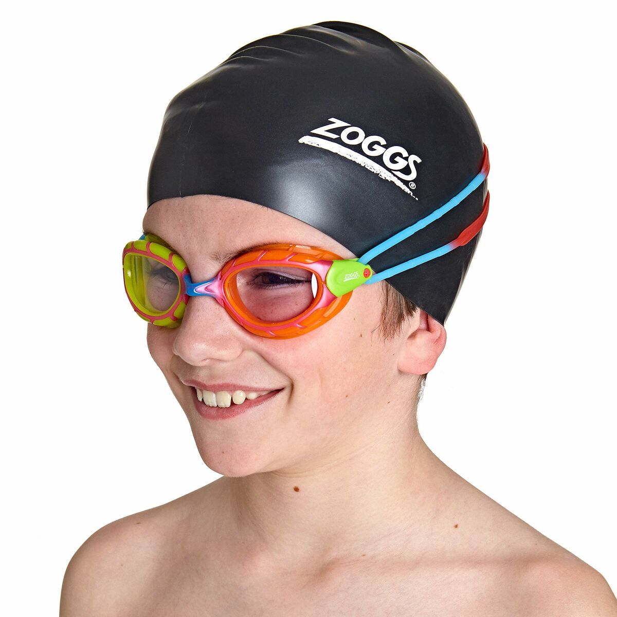 Svømmebriller Zoggs Predator Orange Rød Onesize