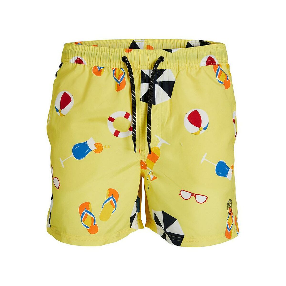 Badetøj til Mænd Jack & Jones BIG PRINTS 12227754 Gul