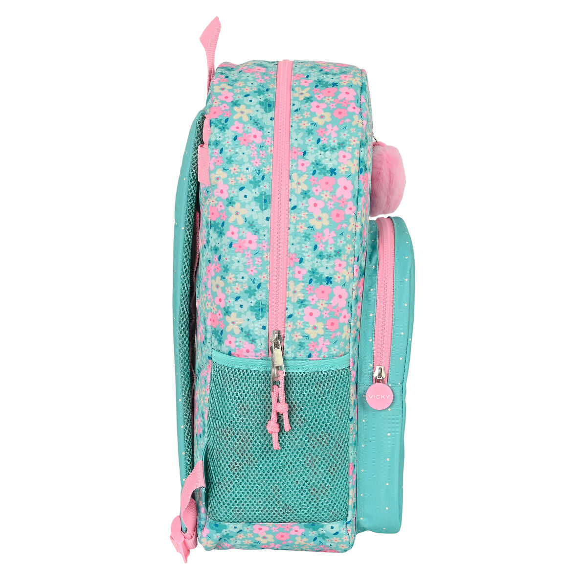 Skoletaske Vicky Martín Berrocal Mint paradise Mint (30 x 46 x 14 cm)