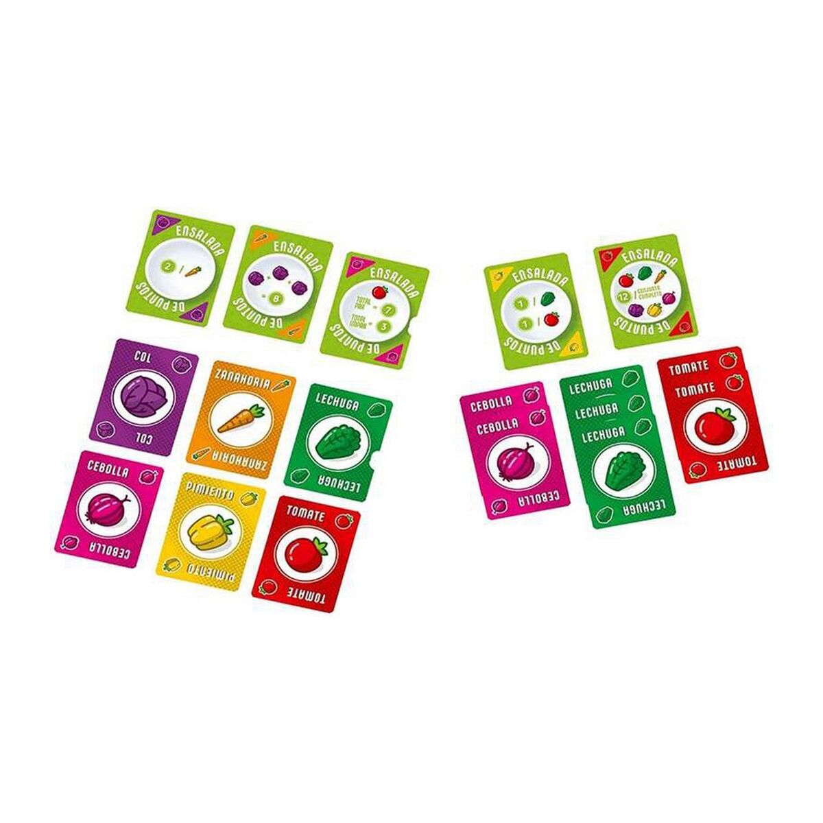 Kortspil Devir Ensalada de Puntos ES (108 pcs)
