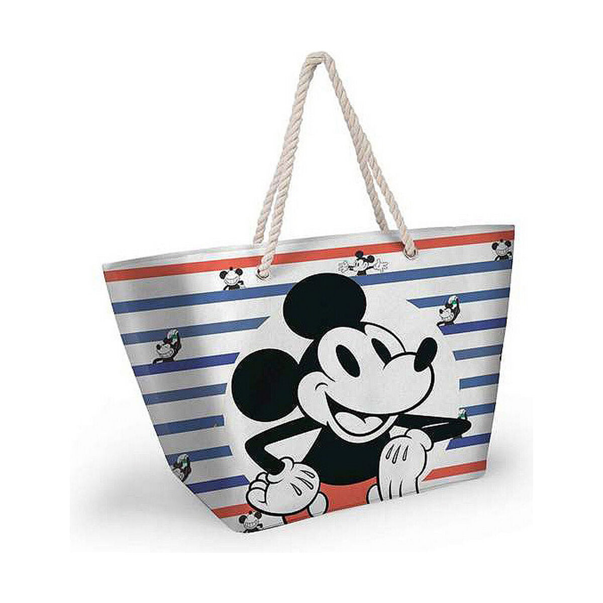 Strandtaske Karactermania Mickey Mouse 37 x 52 x 17 cm