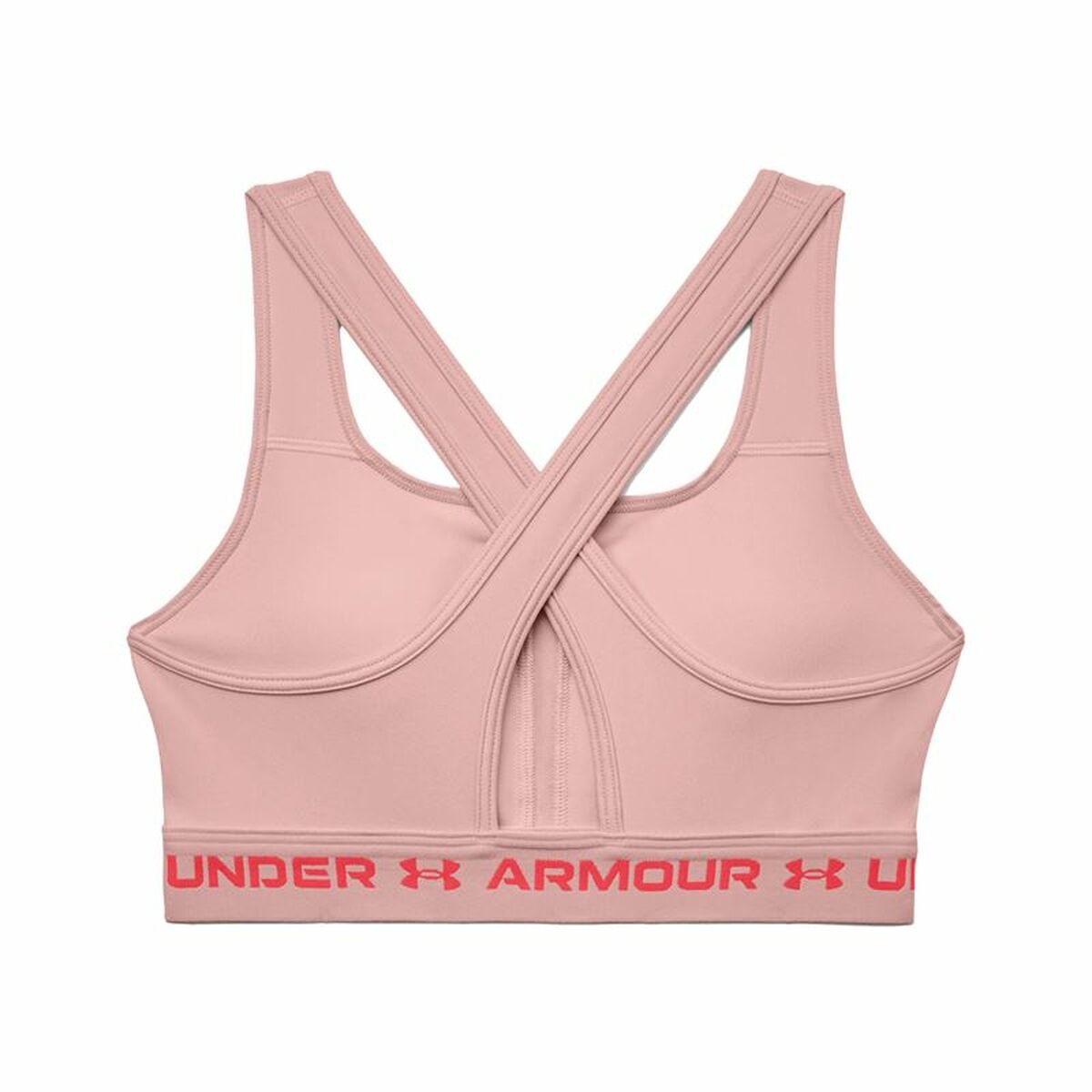 Sports-BH Under Armour  Crossback Mid Pink