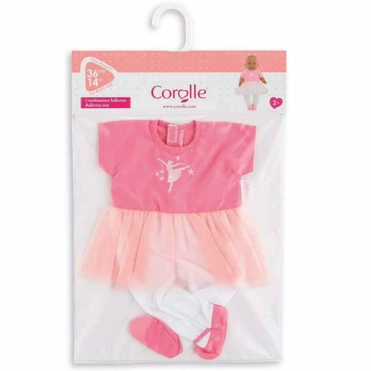 Kjole til dukker Corolle Ballerina