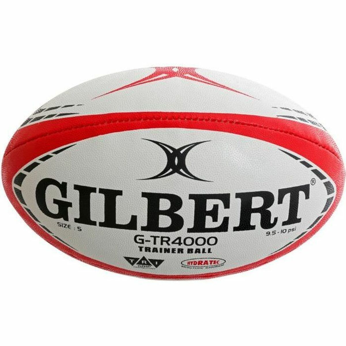Rugby Bold Gilbert G-TR4000 Hvid 28 cm Rød