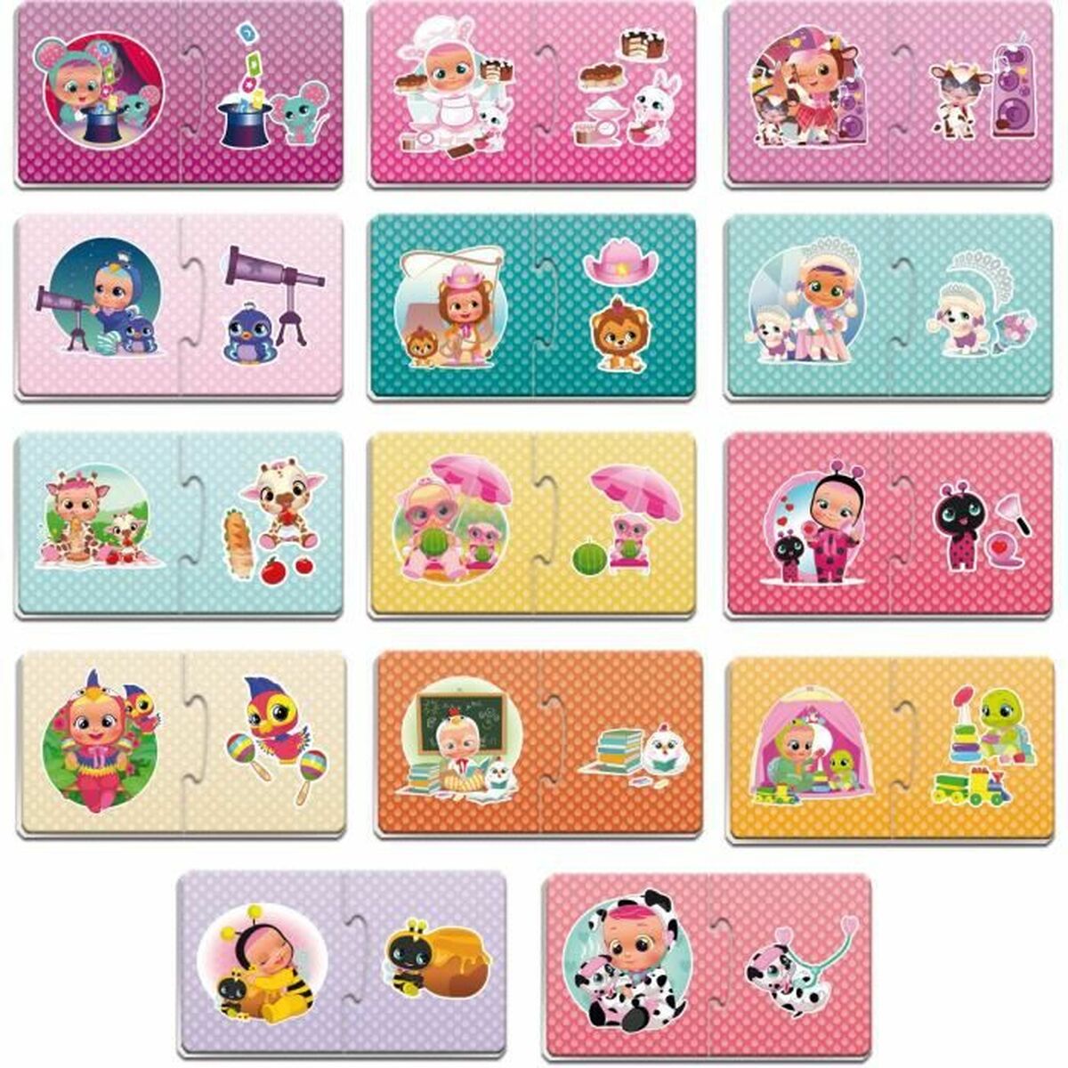 Lærerigt Spil Lisciani Giochi Cry Babies Baby Logic Fun