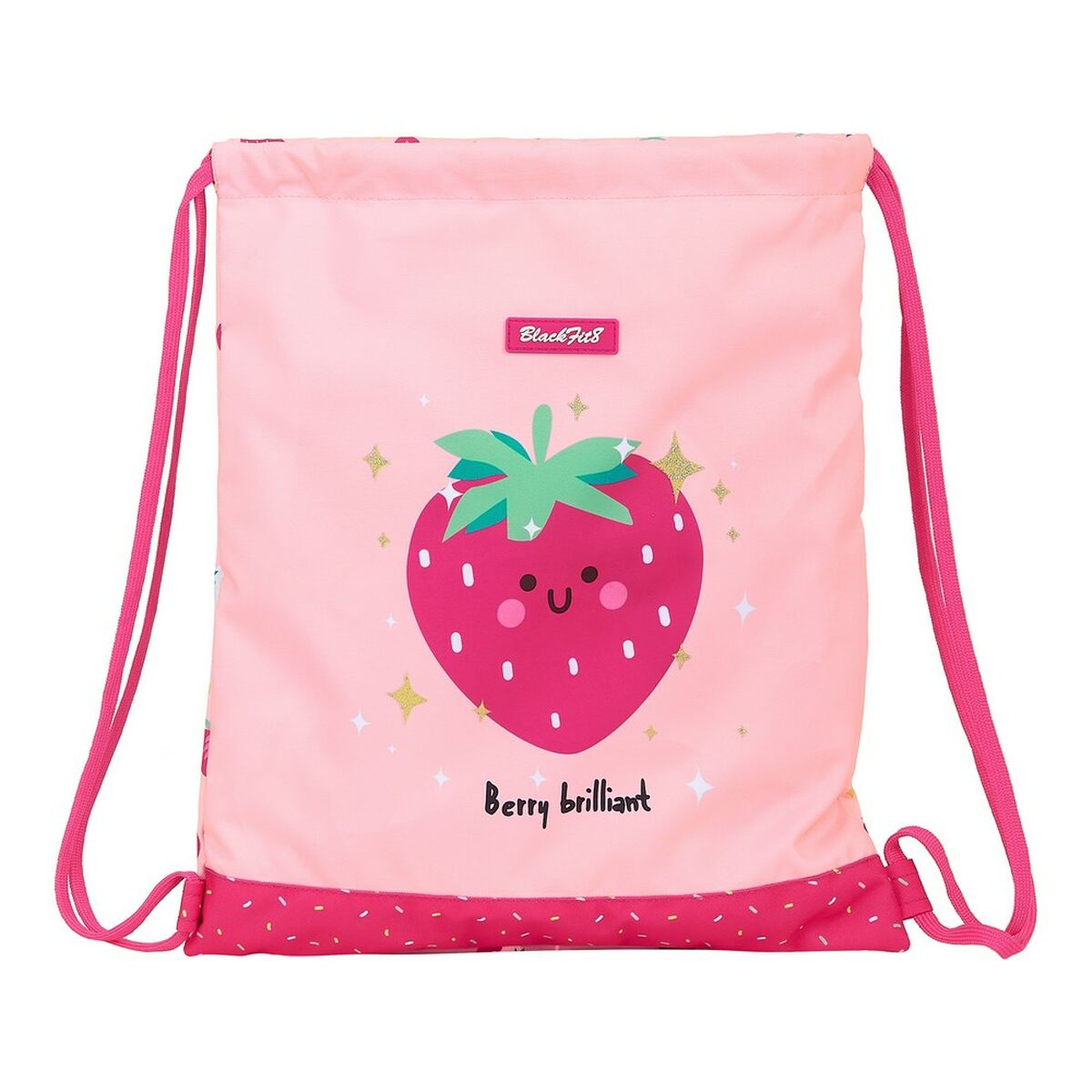 Rygsæk med Snore Berry Brilliant BlackFit8 M196A Pink