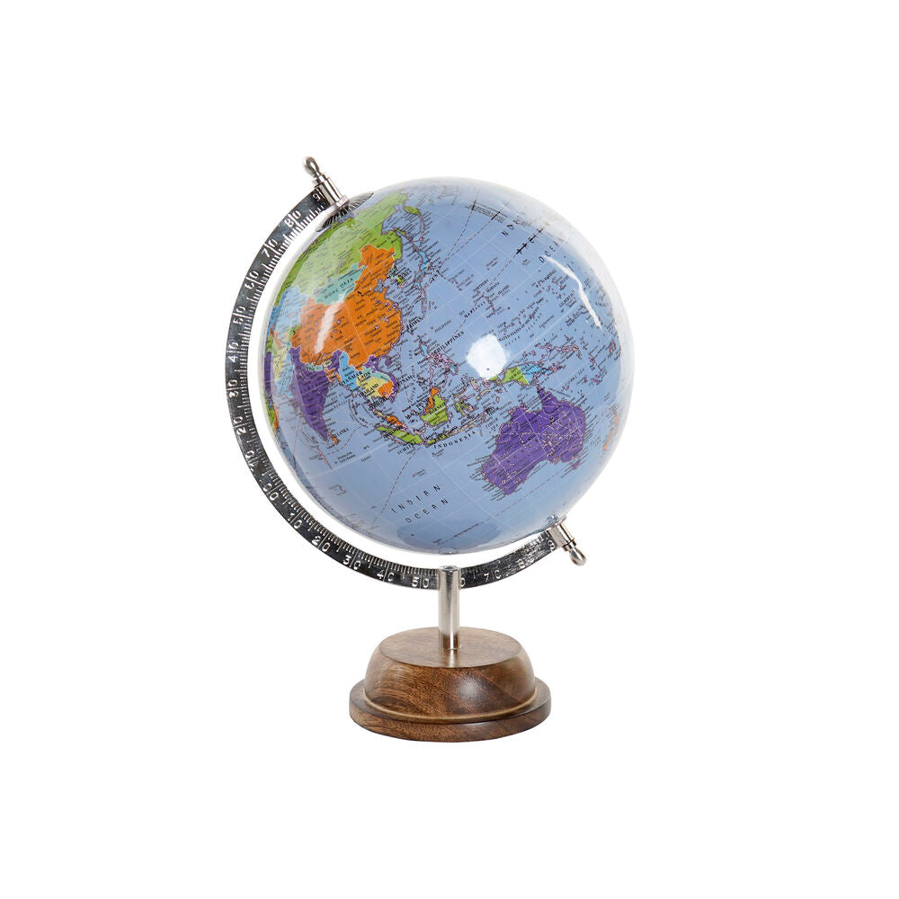 Globus DKD Home Decor 23,5 x 20,5 x 32 cm Metal Himmelblå Plastik