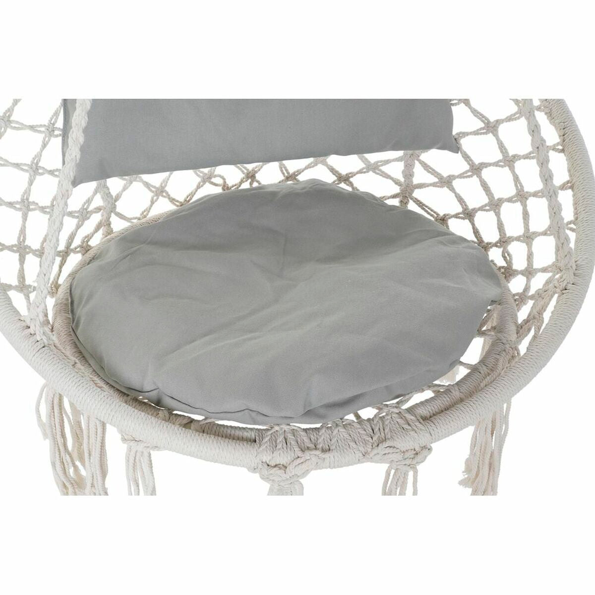 Hængekøje DKD Home Decor Beige Polyester Bomuld Bambus (82 x 62 x 123 cm)