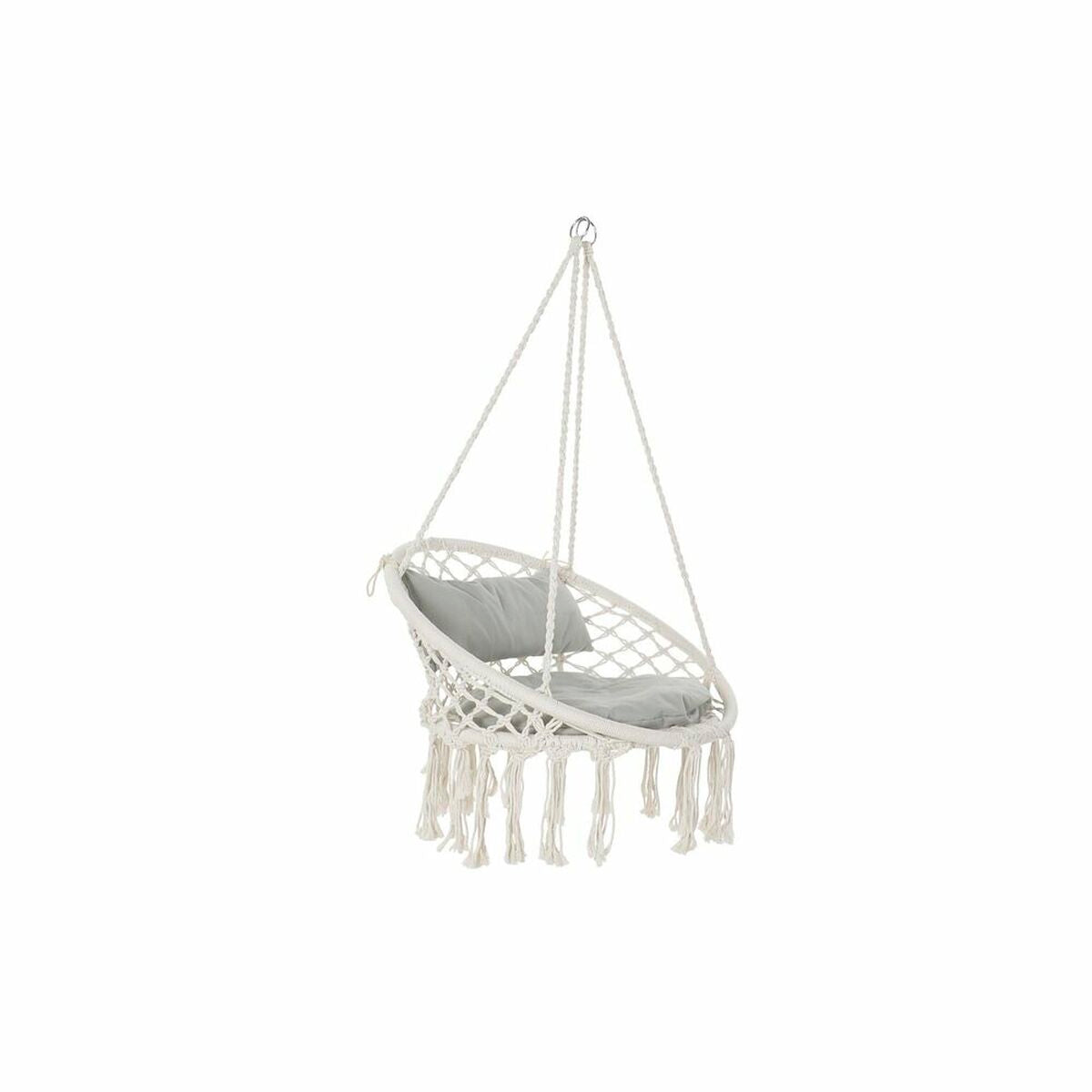 Hængekøje DKD Home Decor Beige Polyester Bomuld Bambus (82 x 62 x 123 cm)