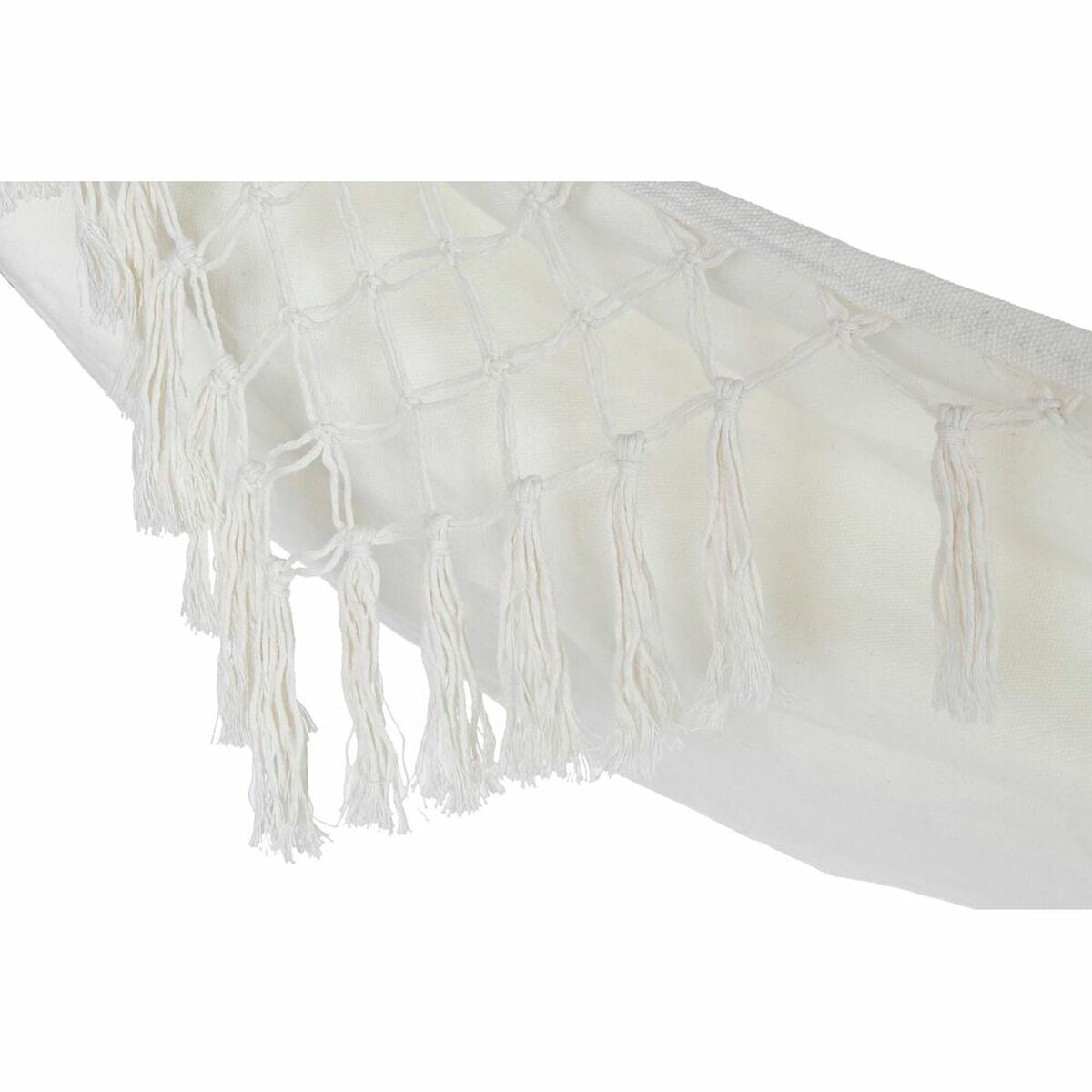 Hængekøje DKD Home Decor Beige Polyester Bomuld Aluminium (285 x 130 cm)
