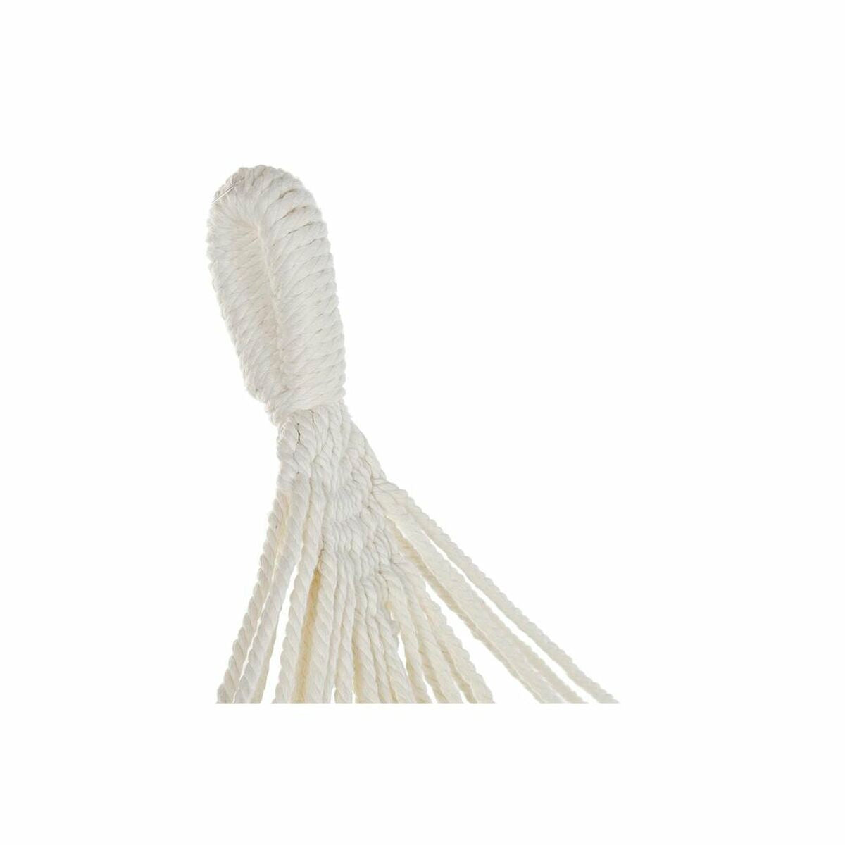 Hængekøje DKD Home Decor Beige Polyester Bomuld Aluminium (285 x 130 cm)