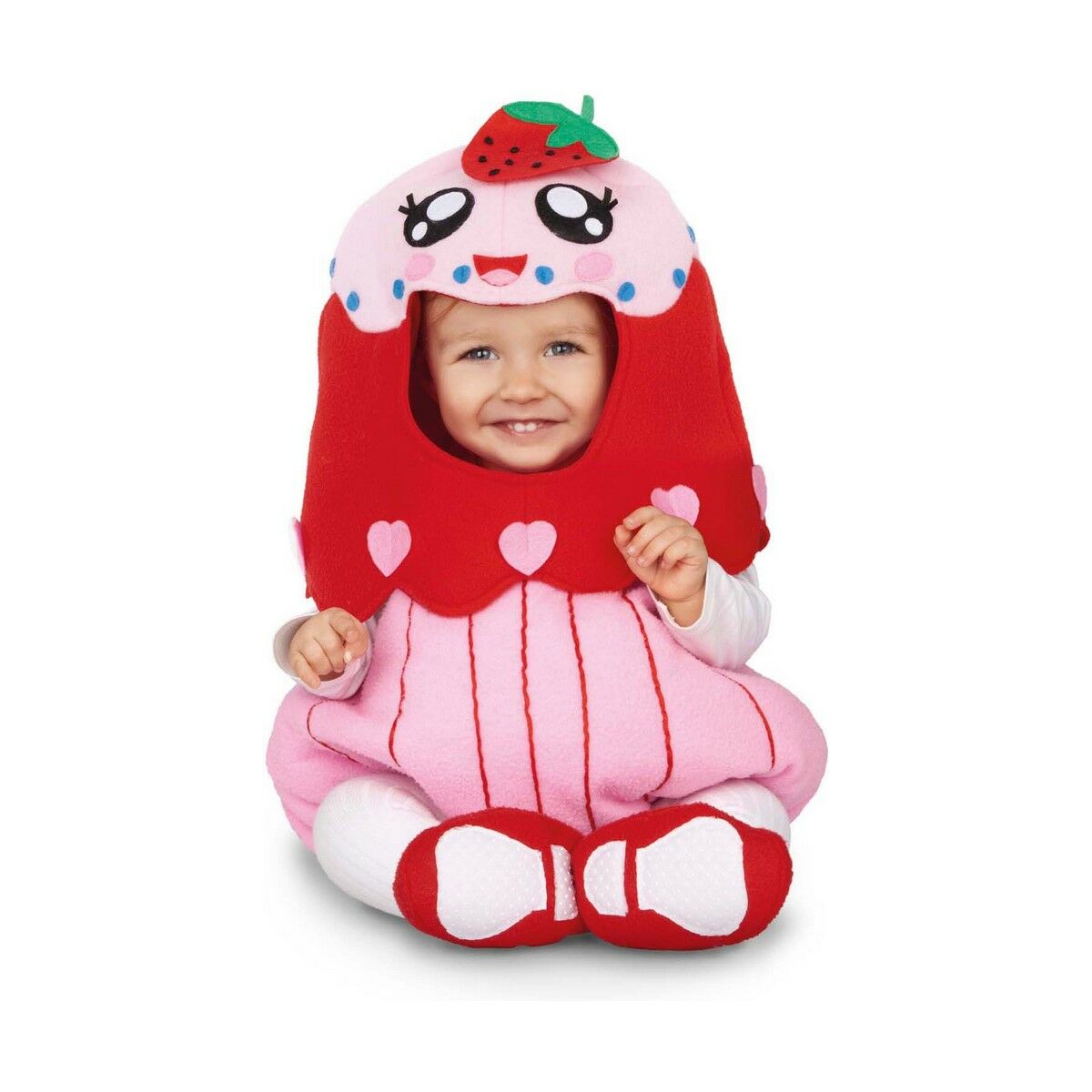 Kostume til babyer My Other Me Cupcake (3 Dele)