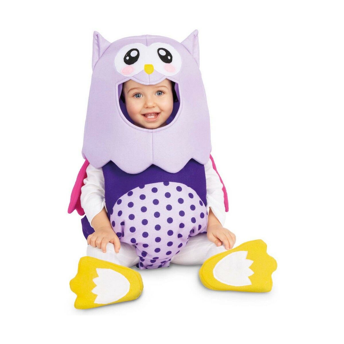 Kostume til babyer My Other Me Ugle (3 Dele)