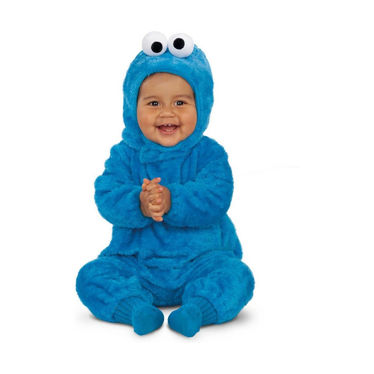 Kostume til babyer My Other Me Cookie Monster Sesame Street (2 Dele)