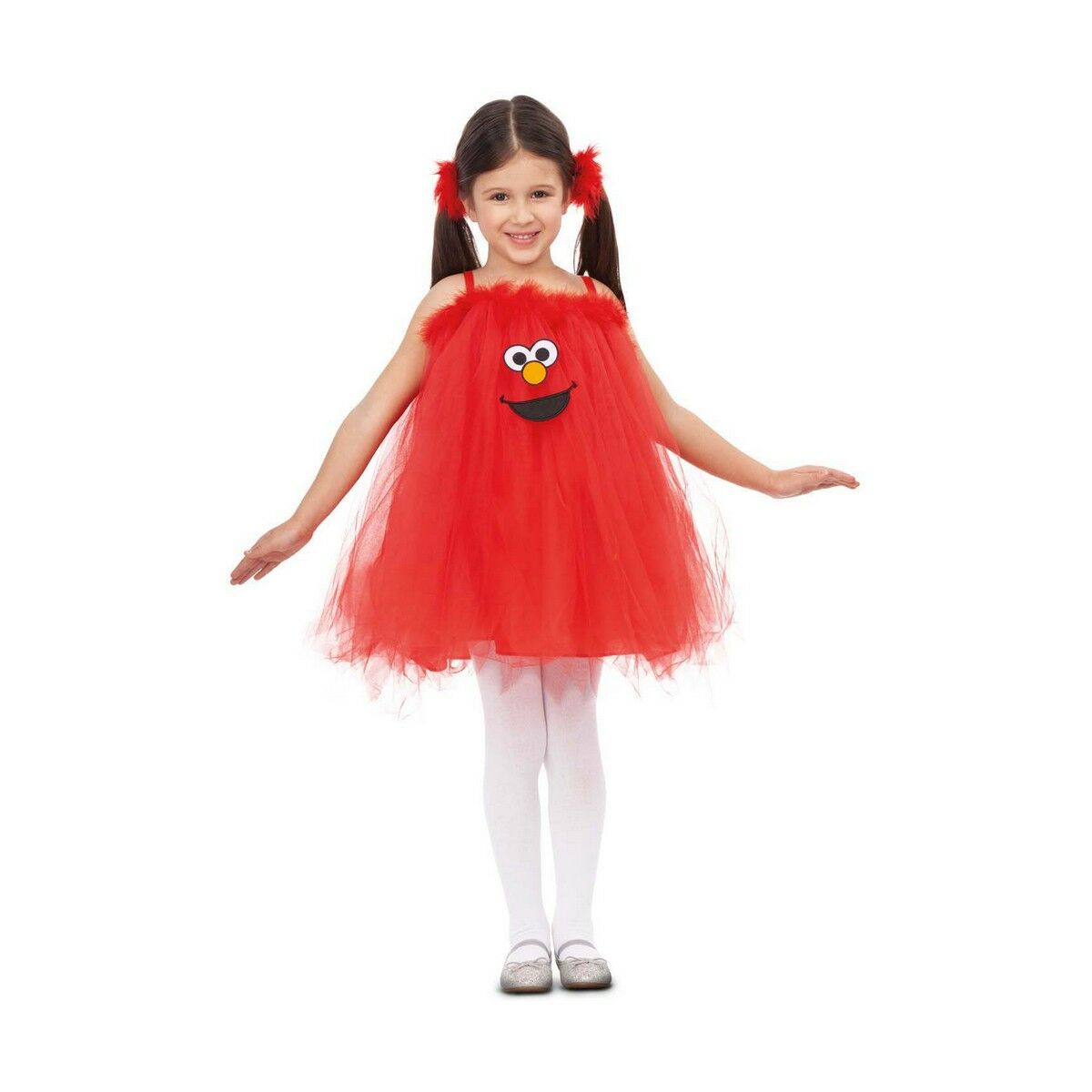 Kostume til børn My Other Me Elmo Sesame Street Rød (2 Dele)