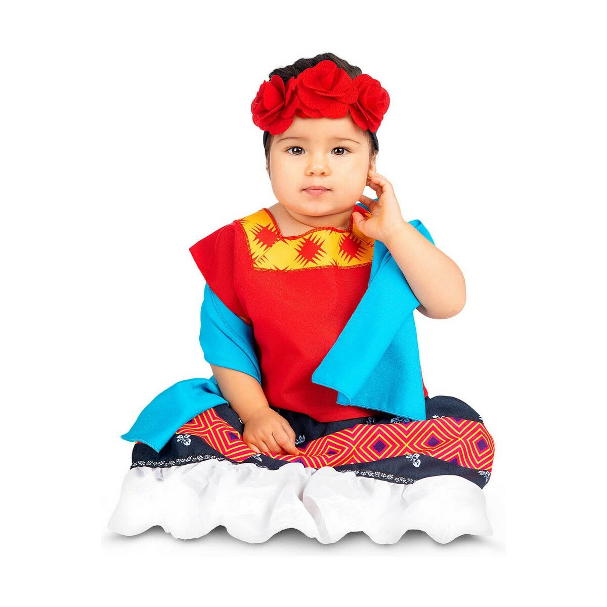 Kostume til babyer My Other Me Frida Kahlo (4 Dele)
