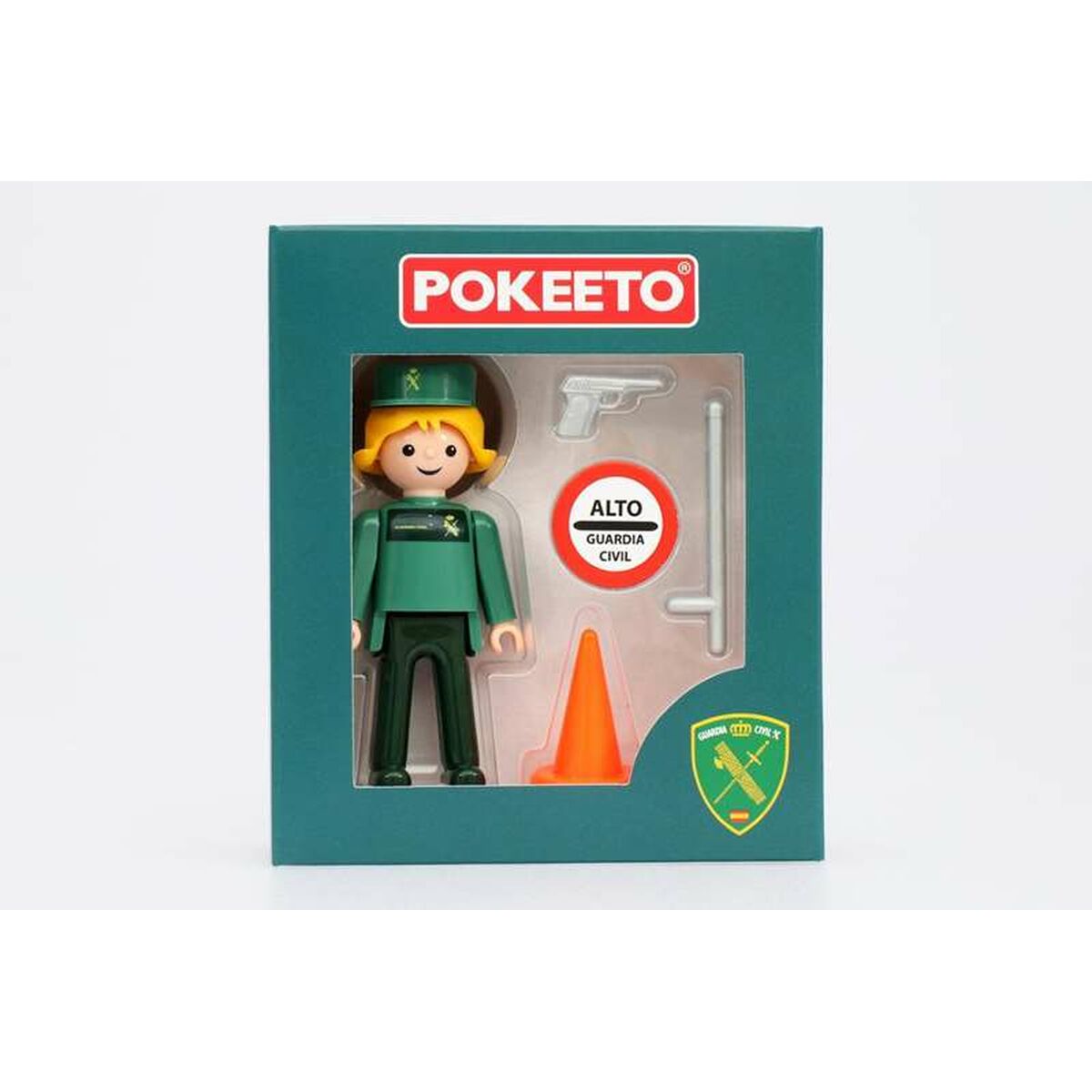 Samlet figur Pokeeto Guardia Civil Dame (8,5 x 4 x 12,3 cm)
