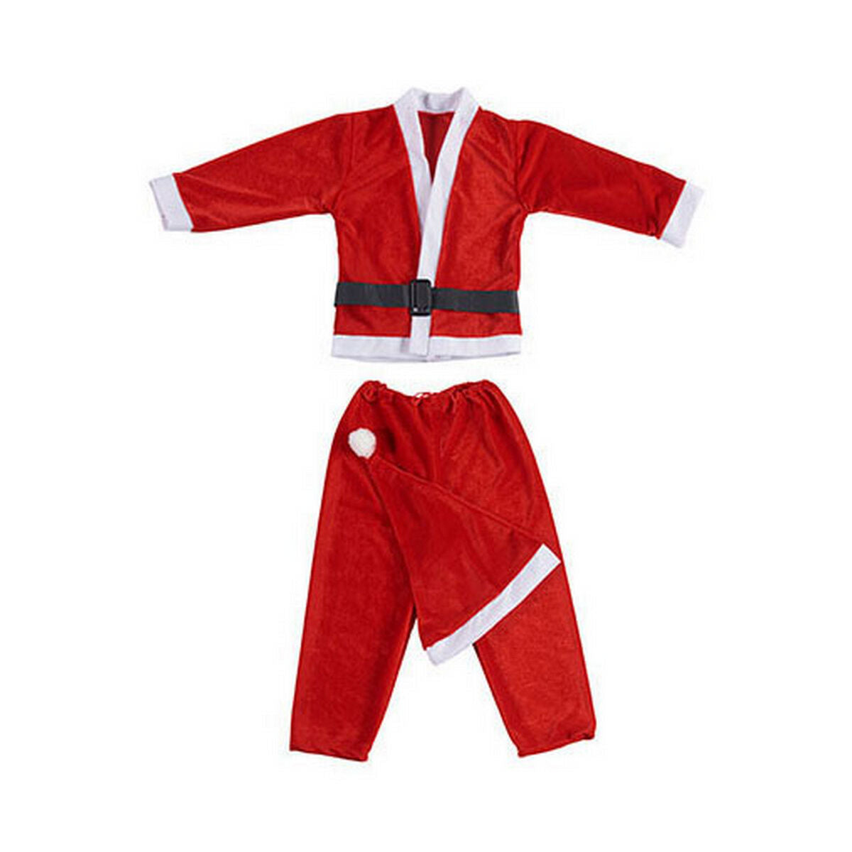 Kostume til babyer Julemanden 0-2 år Rød Hvid
