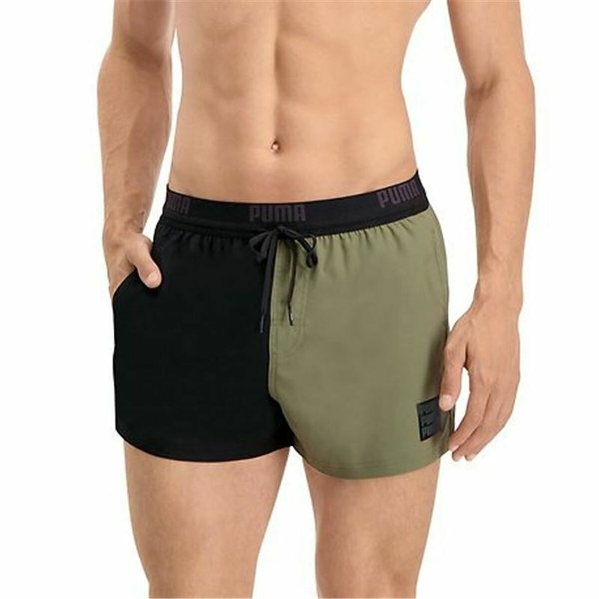 Badetøj til Mænd Puma Swim  Khaki