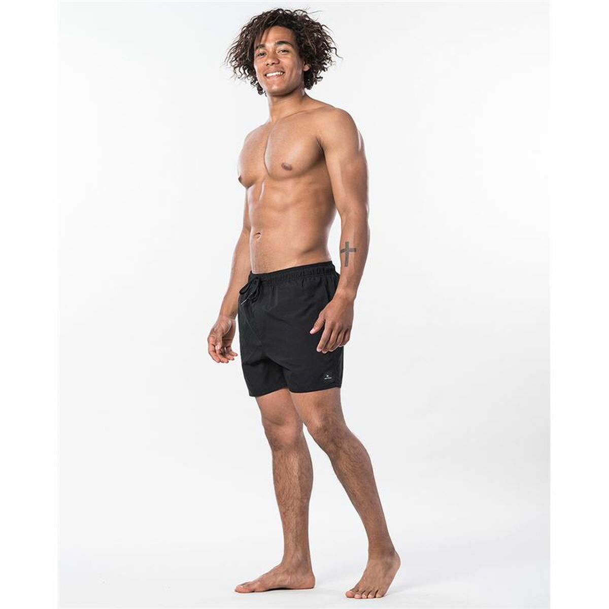 Badetøj til Mænd Rip Curl Offset 15" Volley Sort